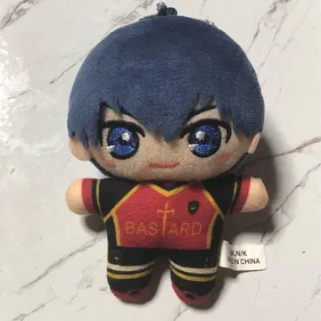 블루 록 이사기 요이치 봉제 인형 마스코트 굿즈 키링