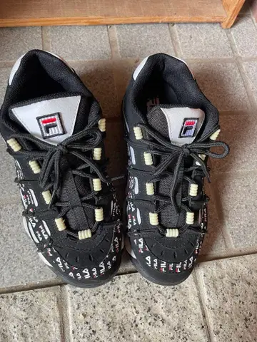 FILA 스포츠 슈즈 블랙/화이트