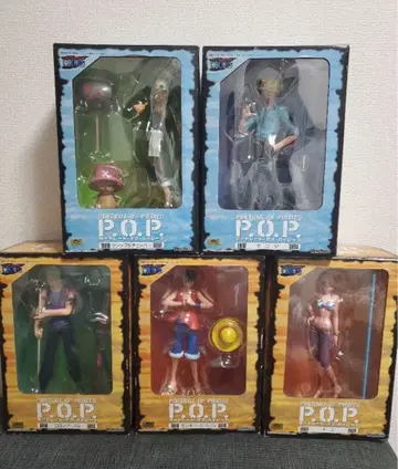 원피스 POP 포트레이트 오브 파이리츠 밀짚모자 일당 세트