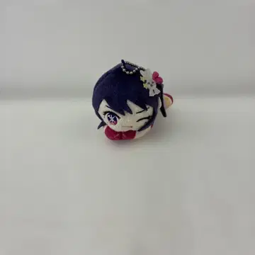 보라색 머리 봉제 인형 최애의 아이 아쿠아