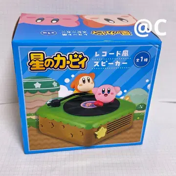 별의 커비 레코드풍 스피커 스피커 커비 피규어 마스코트