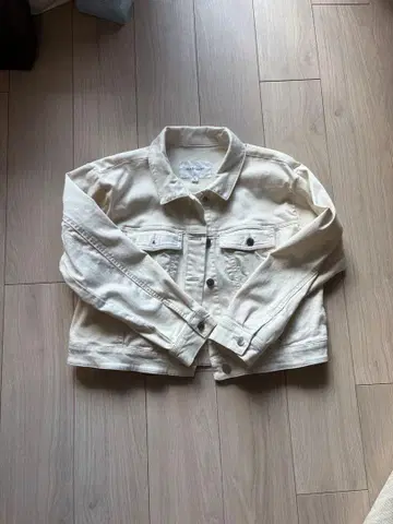 JILL by JILL STUART 질바이 데님 자켓 베이지