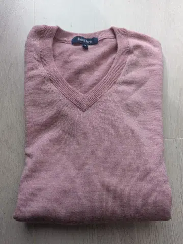 켄트 애비 핑크 V넥 니트 M
