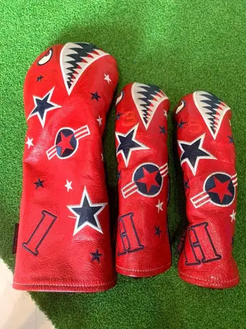 로즈 앤 파이어 ROSE&FIRE 천연 가죽 가죽 골프헤드커버