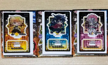 귀멸의 칼날 핏타! 데포메 트레이딩 아크릴 스탠드 세트