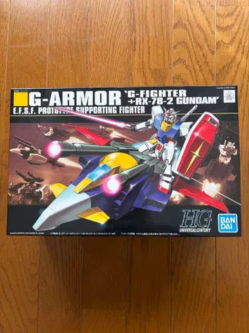 G-ARMOR G-FIGHTER + RX-78-2 GUNDAM 1/144