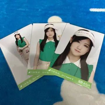 노기자카46 호시노 미나미 브로마이드 컴프 2014 august 골프웨어