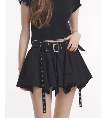 jouetie 아지메 헤무 벨티드 미니 스커트 [ 완판템 ]