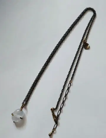 CERASUS 크러쉬 문스톤 목걸이