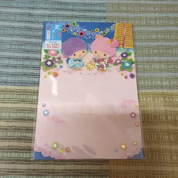 미사용 새상품 리틀트윈스타 키키라라 여름 인사 엽서 엽서