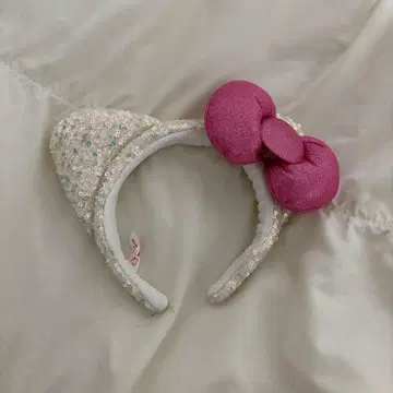 헬로키티 머리띠 스팽글