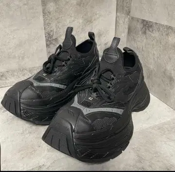 fgmm 통굽 스니커즈 26cm 블랙 opium 볼륨 밑창