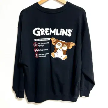 [새상품급] 그렘린 기즈모 백 프린트 트레이닝복 M