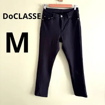 두클라쎄 블랙 스키니 팬츠 M