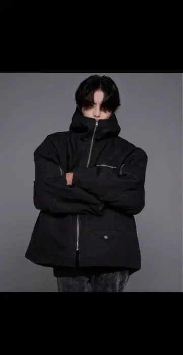 ADRER 리버서블 덕 후드티 자켓