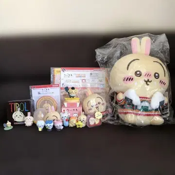 치이카와 봉제 인형과 피규어 세트