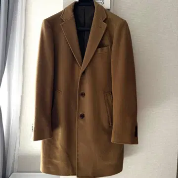 유나이티드 애로우즈 브라운 체스터 코트