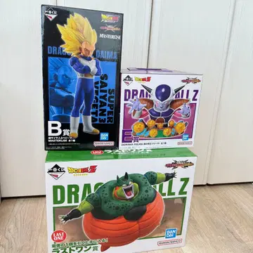 드래곤볼 제일복권 피규어 3점