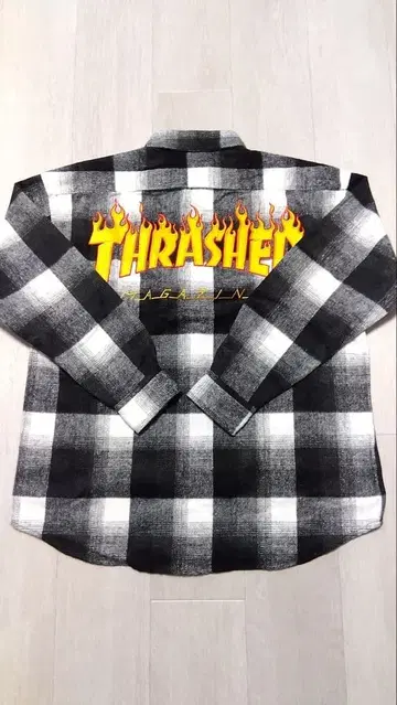 THRASHER 플란넬 셔츠 미사용 새상품