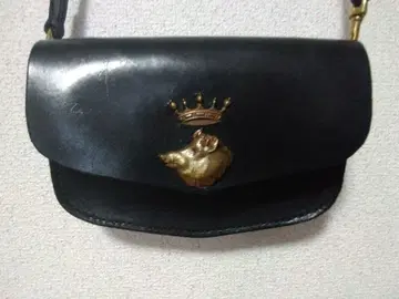 작가 소가죽 숄더백