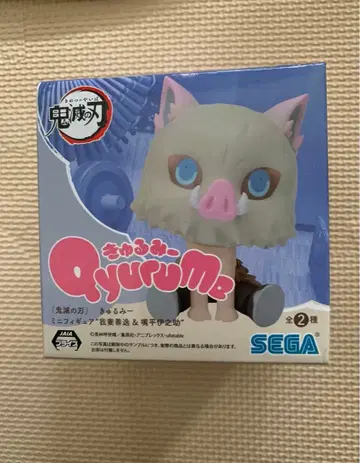 귀멸의 칼날 큐룽하게 쳐다보는 포즈 미니 피규어 하시비라 이노스케