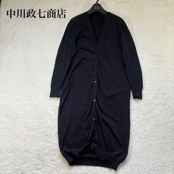 나카가와 마사시치 상점 타노멘 롱 가디건 긴팔