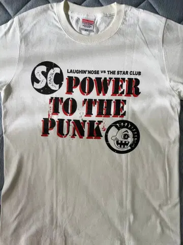 희귀! LAUGHIN'NOSE THESTARCLUB 티셔츠