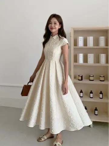 Birthday bash JACQUARD HEPBURN DRESS