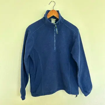 L.L.Bean 네이비 플리스 자켓 하프 지퍼