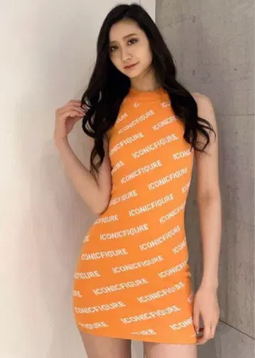 택 포함 미사용 새상품 GYDA 미니 원피스