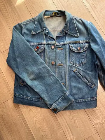 구제 데님 자켓