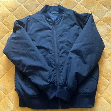 유니클로 퍼프 테크 블루종 네이비 L 사이즈