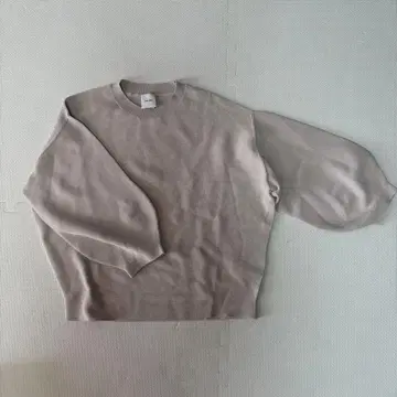 스픽앤스팬 베이지 니트 스웨터 F 사이즈