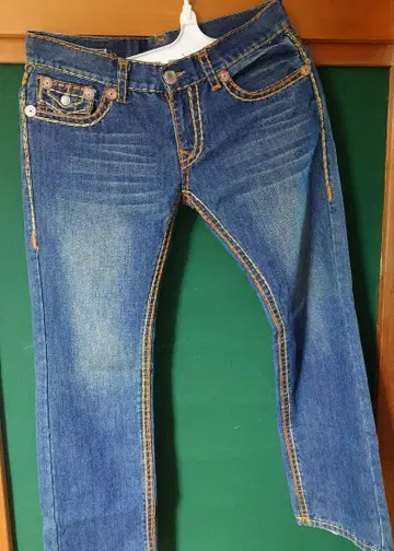 트루 릴리젼 빌리 슈퍼 데님 팬츠 34