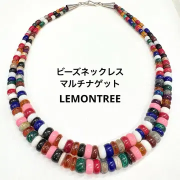 비즈 목걸이 LEMONTREE