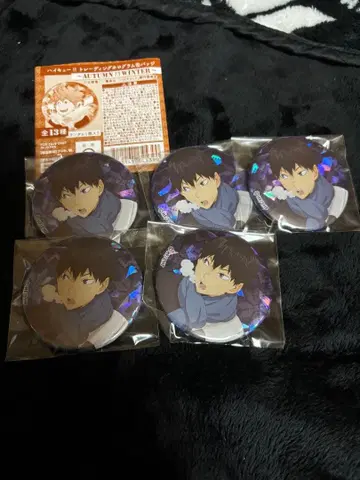 하이큐!! 홀로그램 캔뱃지 A&W 카게야마 토비오