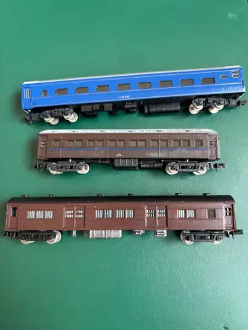N 게이지 여객차 3량 세트