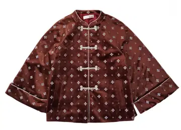 Lily Brown 벨로아 코몬 자수 차이나 블루종 릴리 브라운