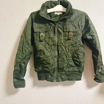 ONLINE 밀리터리 자켓 M 올리브 그린