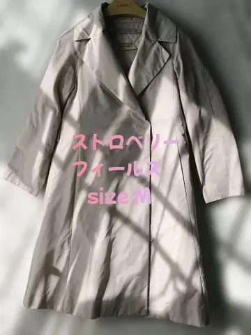 스트로베리 필즈 여성용 트렌치코트 M 라이너 포함
