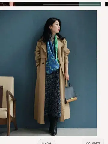 YARN&COPPER 실크 루프 스카프