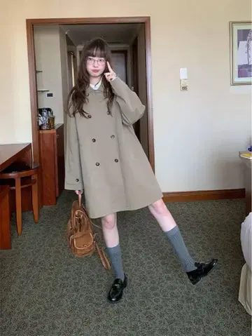 루미유미 트렌치코트