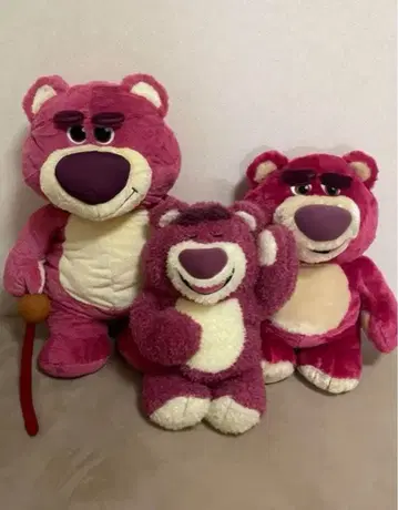 [ 미사용 새상품 ] 랏소 봉제 인형 묶음 판매 3체 세트