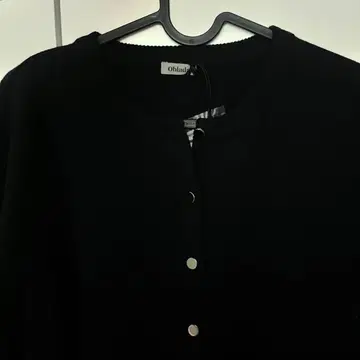 [ 새상품 ] Oblada 오브라다 울 니트 가디건 black 익명 배송