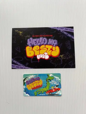 be first 팬미팅 엽서 스티커