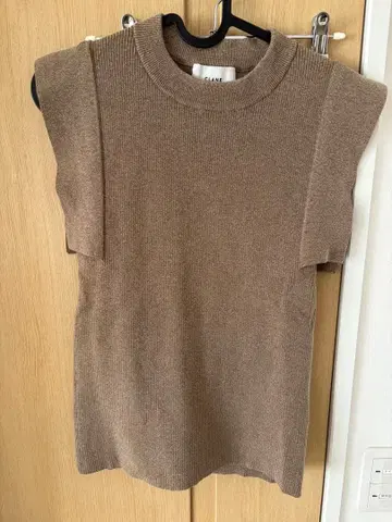 23ss CLANE SQUARE SLEEVE KNIT TOPS