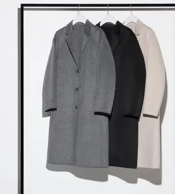 더블 페이스 체스터 롱 코트 유니클로