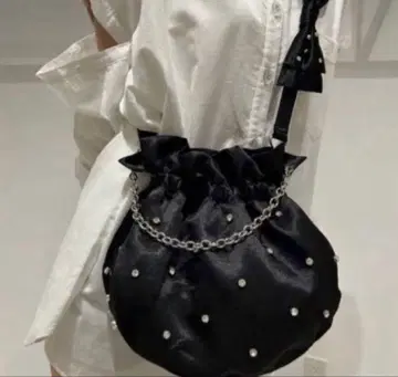 에핀느 비쥬 숄더백 블랙