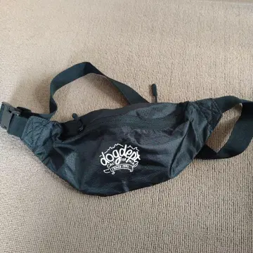 DOG DEPT 로고 웨스트 파우치 블랙