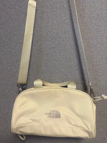 THE NORTH FACE 아이보리 숄더백